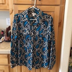 Blue Charter Club Blouse